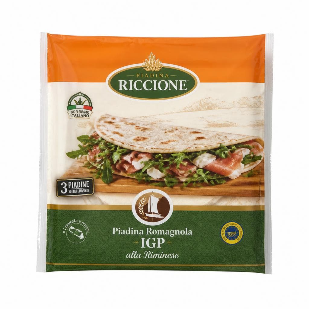 Piadina Romagnola IGP alla Riminese 3x125 g in offerta da Esselunga