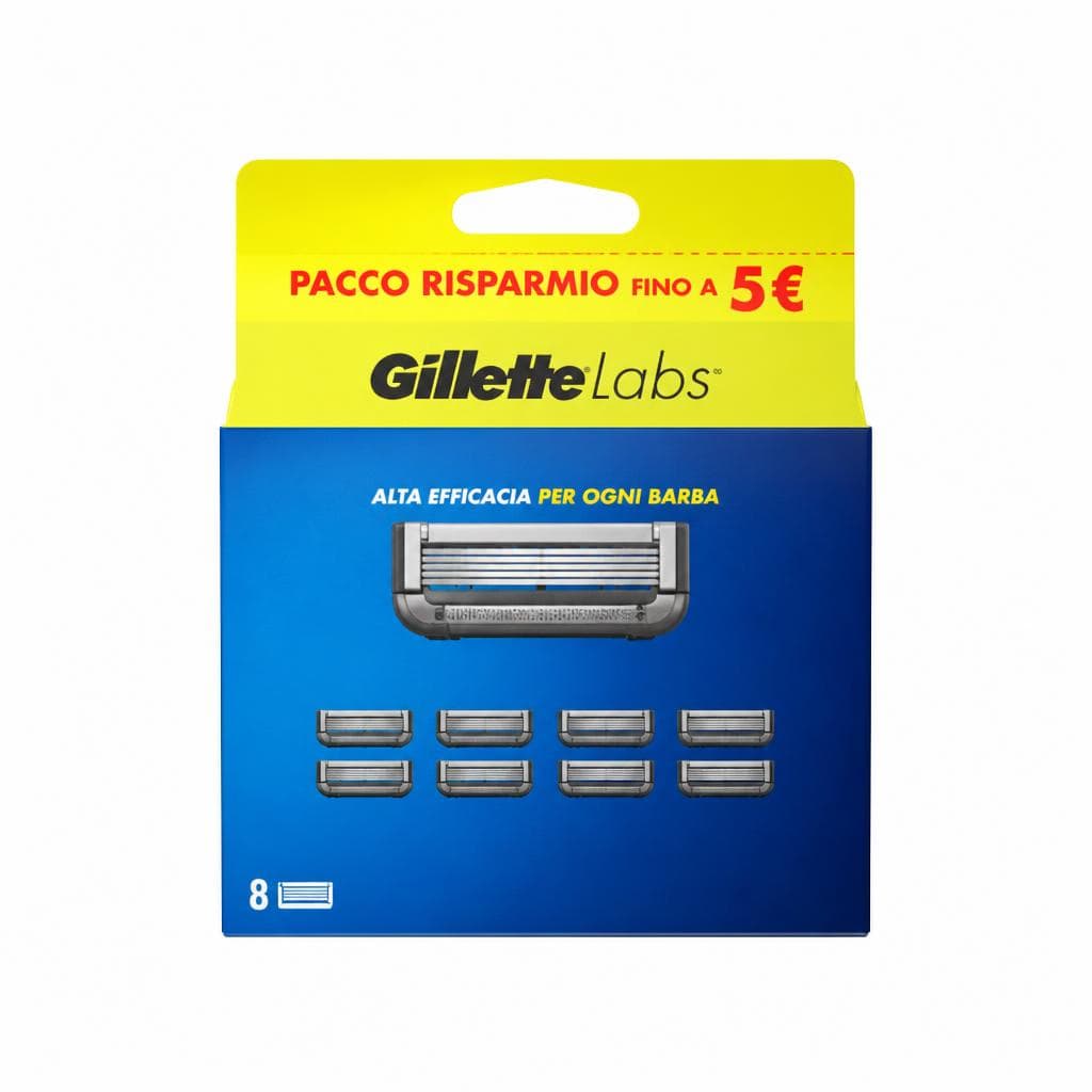 Gillette lame, Mach3 x12, Proglide x8, Fusion5 x9, Labs x7 – Iper La grande i