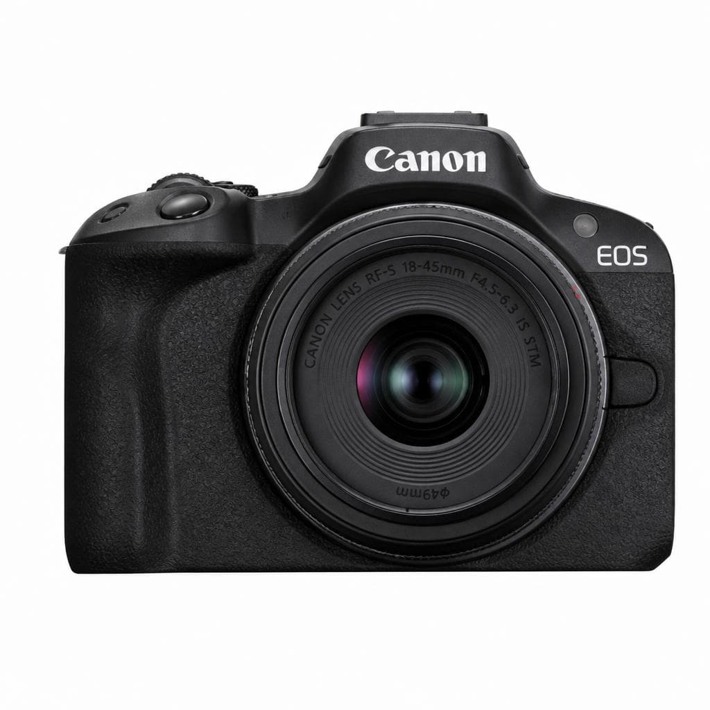 Fotocamera EOS R100+RF-S 18-45MM IS STM Canon – Euronics