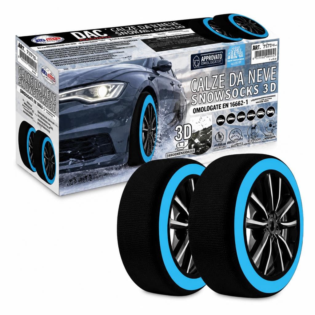 Calze da neve Snowsocks 3D – Risparmio Casa