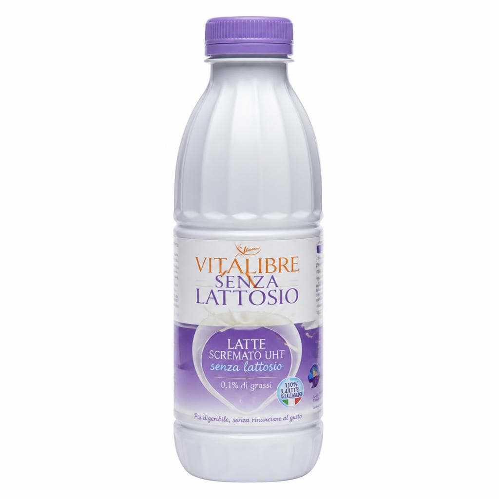 Vitalibre latte scremato UHT senza lattosio, 500 ml – Dpiù