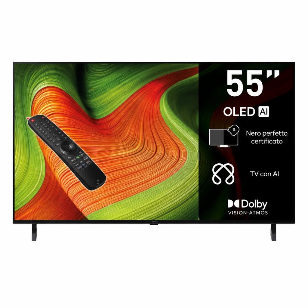Smart TV OLED AI LG 55BS6 55" in offerta da Unieuro