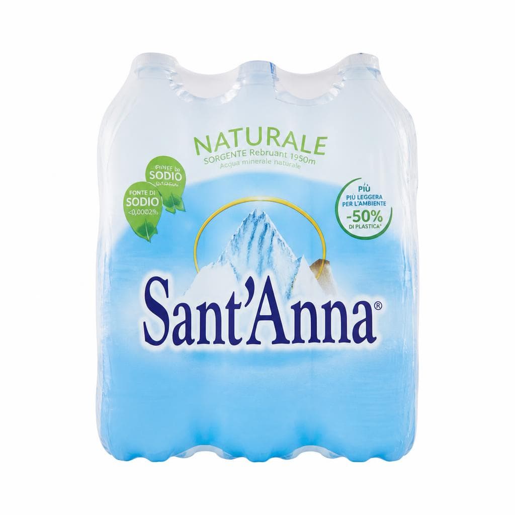 Acqua naturale Sant'Anna, 1,5 L x 6 – Panorama