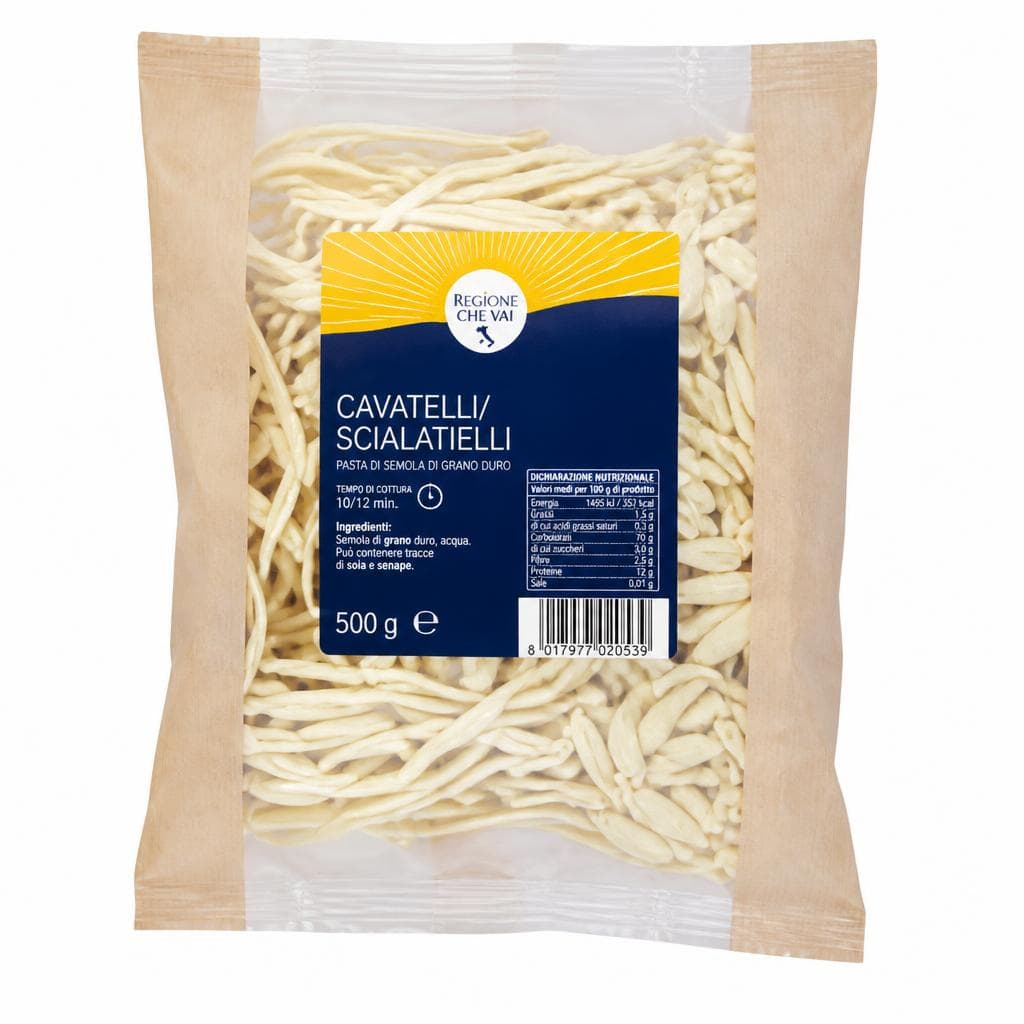 Cavatelli/Scialatielli, 500 g REGIONE CHE VAI – ALDI