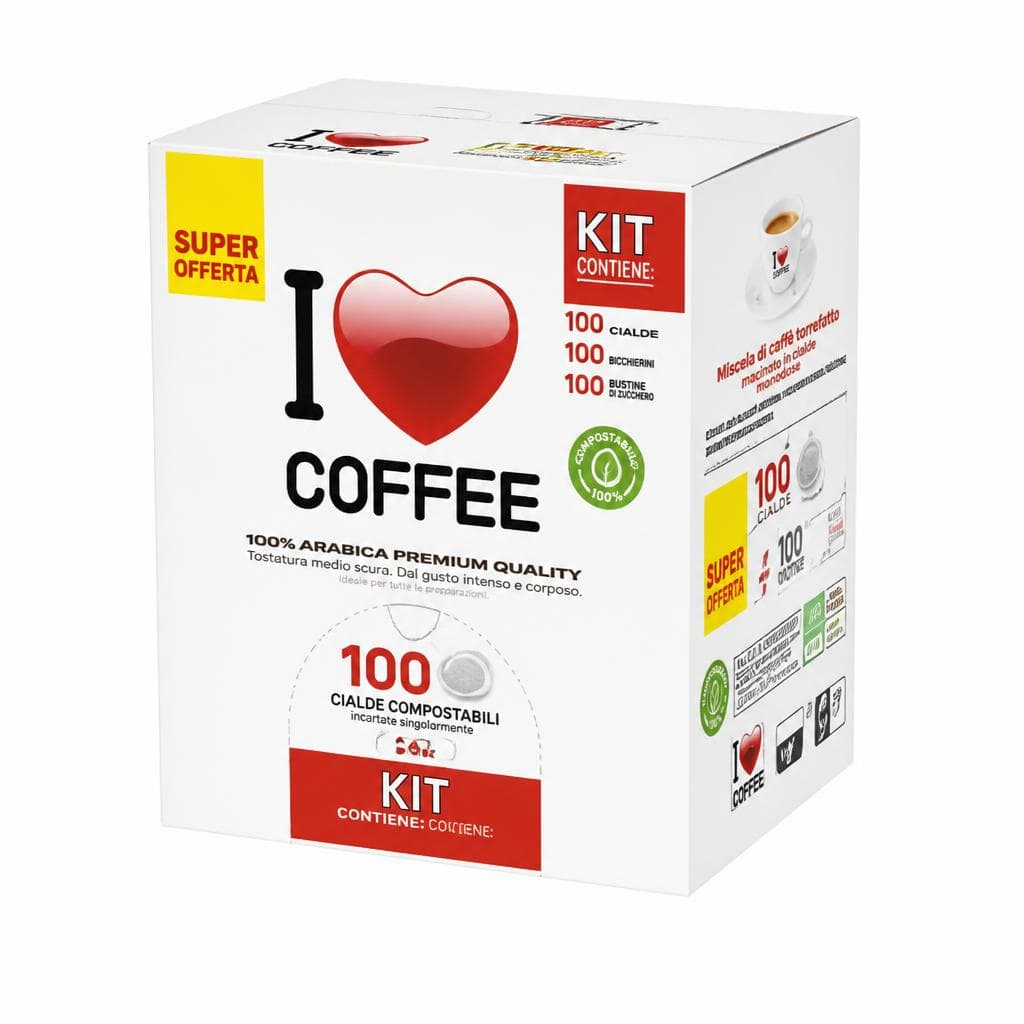 Caffè 100 cialde, 100 cialde – MD