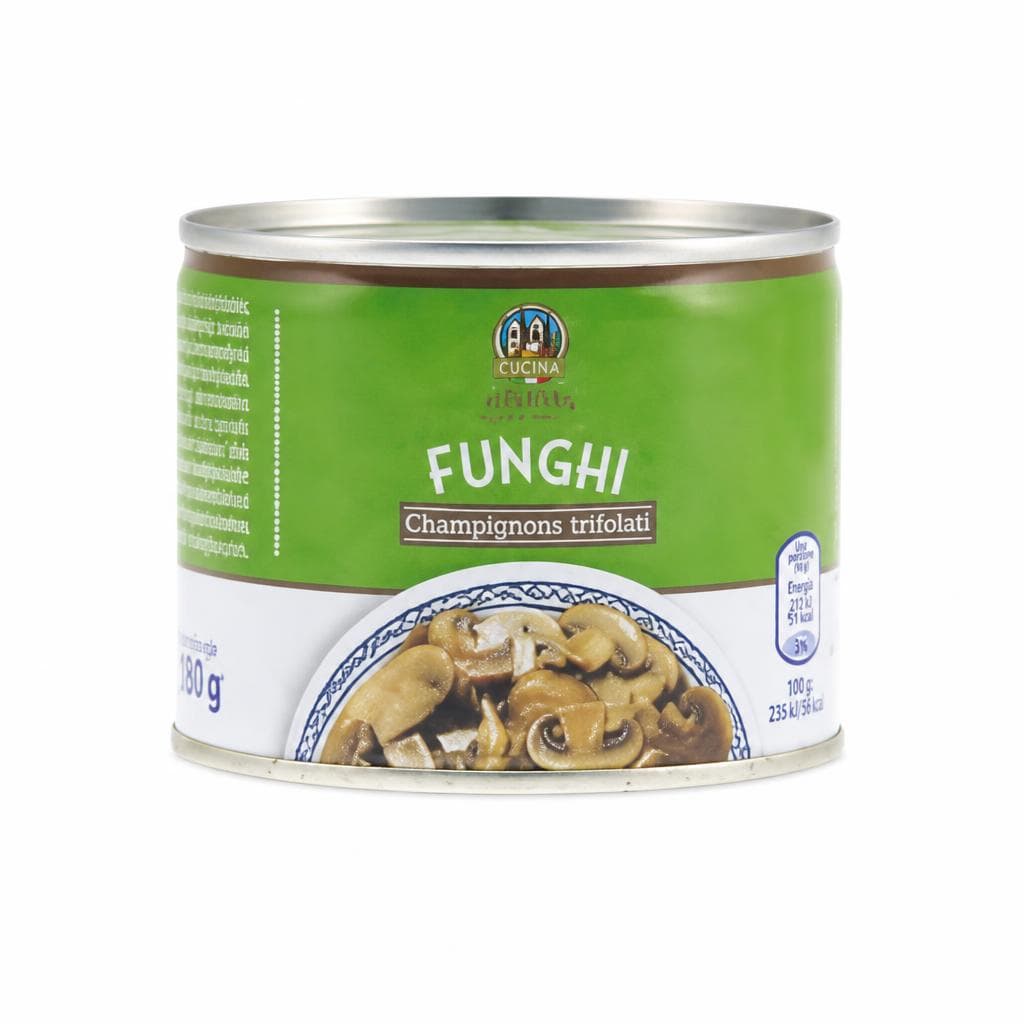 Funghi champignon trifolati 180 g CUCINA in offerta da ALDI
