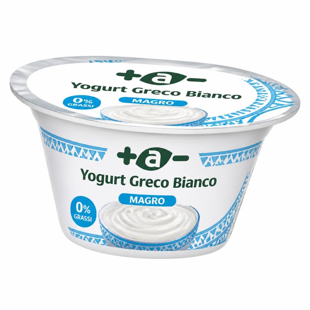 +A- Yogurt greco bianco magro, 150 g x 2 – Panorama