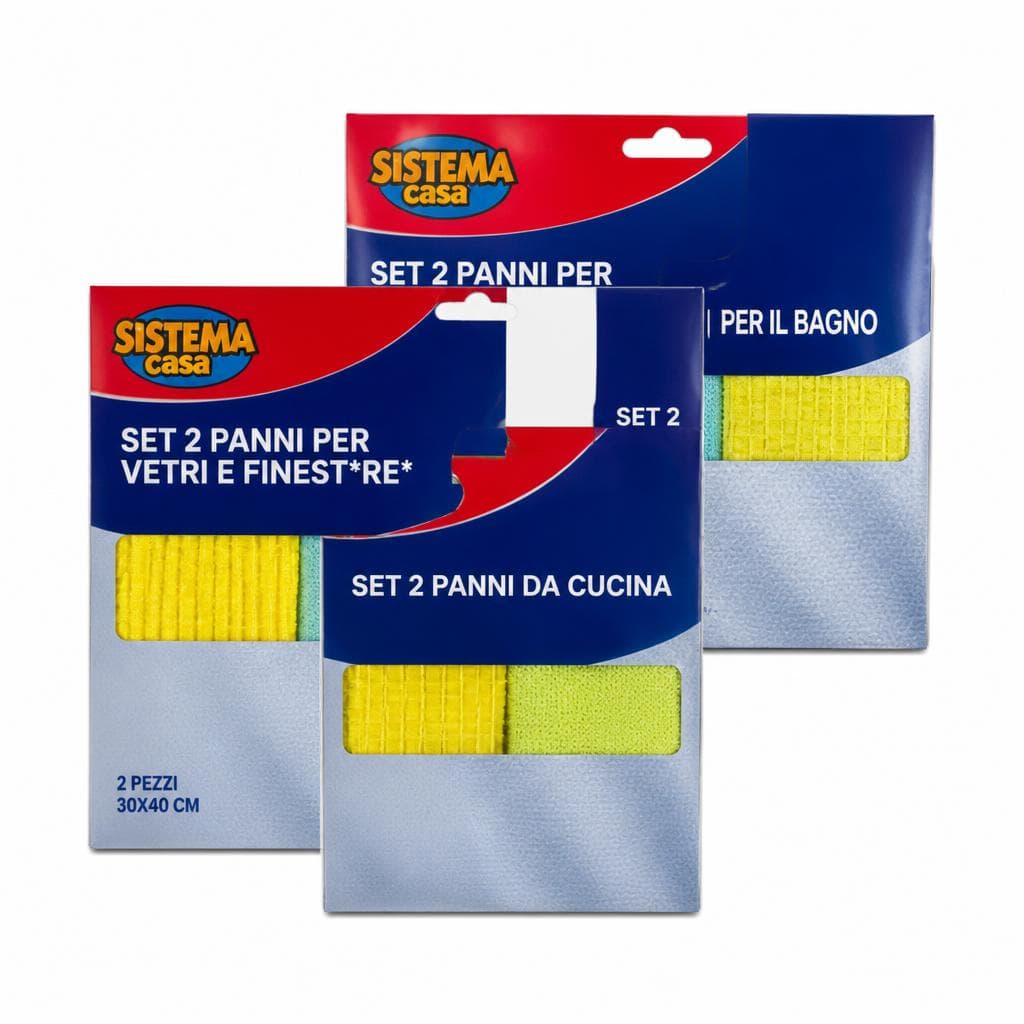 Set panni, 2 pezzi – Eurospin