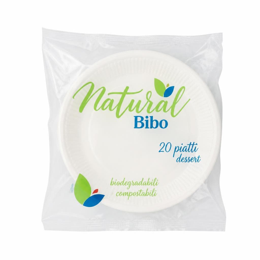 Piatti dessert Natural Bibo, 20 pezzi – Carrefour