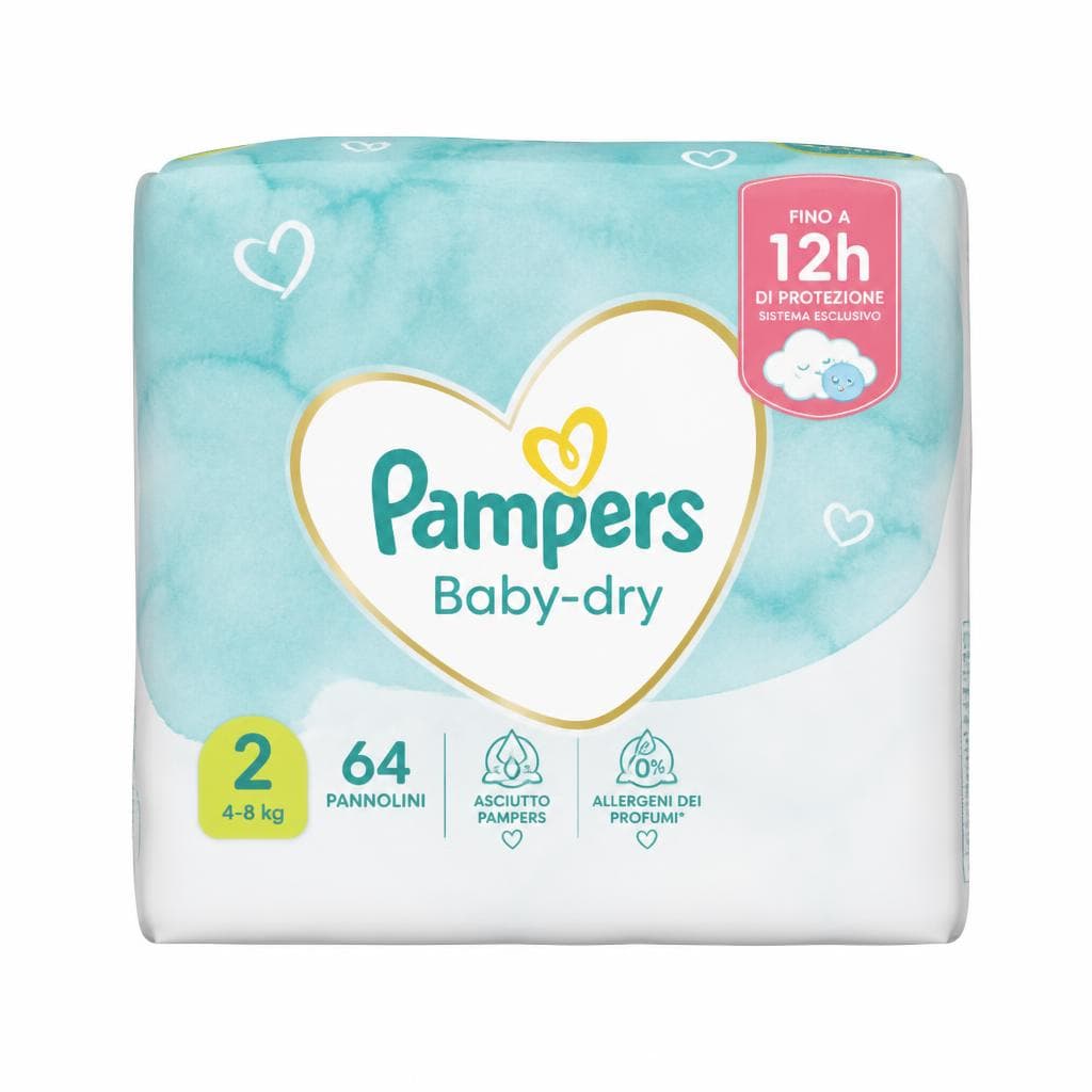 Pampers Baby-dry pannolini conf. 26-42 pezzi in offerta da Dm