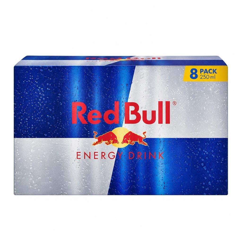 Energy Drink Red Bull, conf 8 pezzi da 250 ml cad 2 l – Carrefour