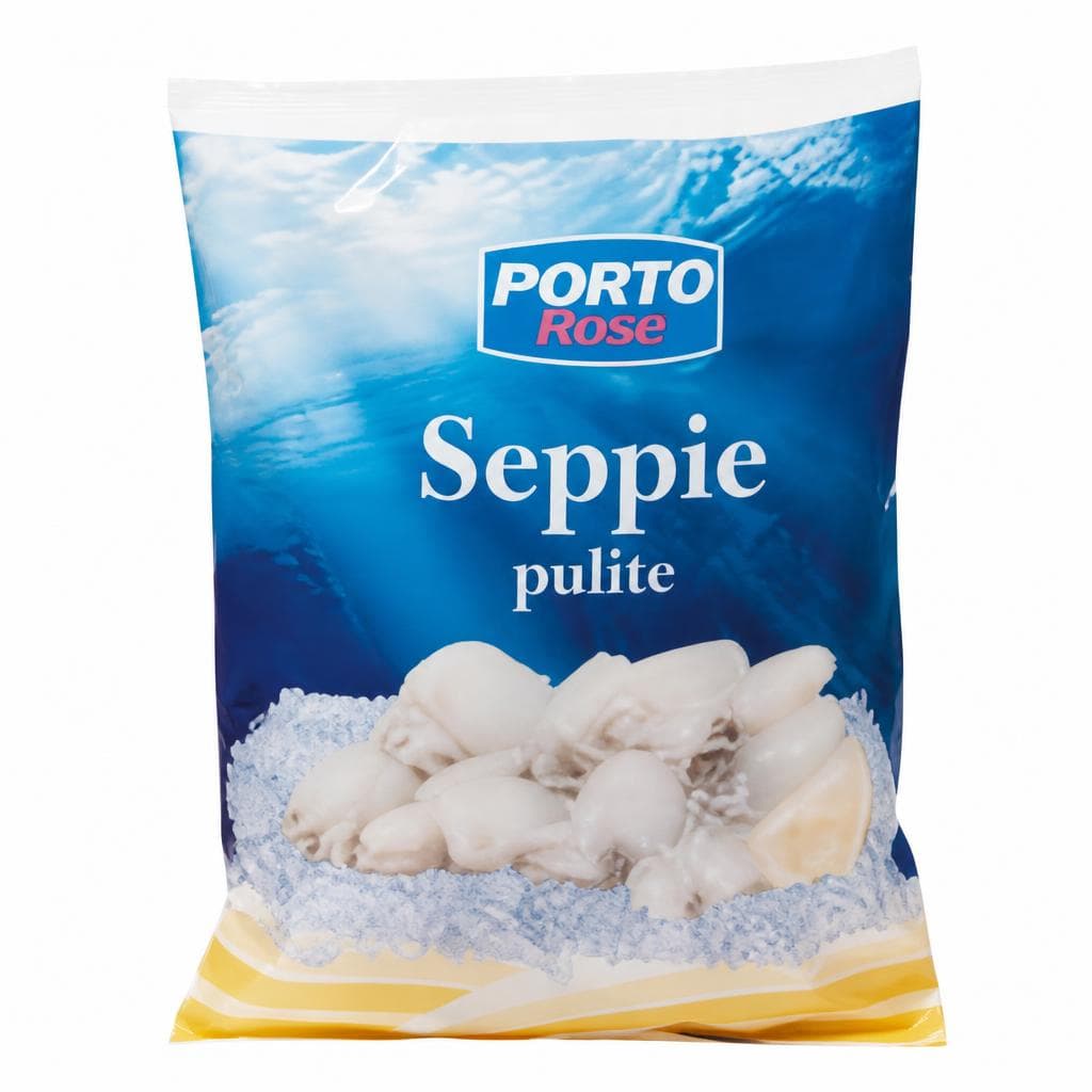 Porto Rose seppie pulite intere 450 g in offerta da Dpiù