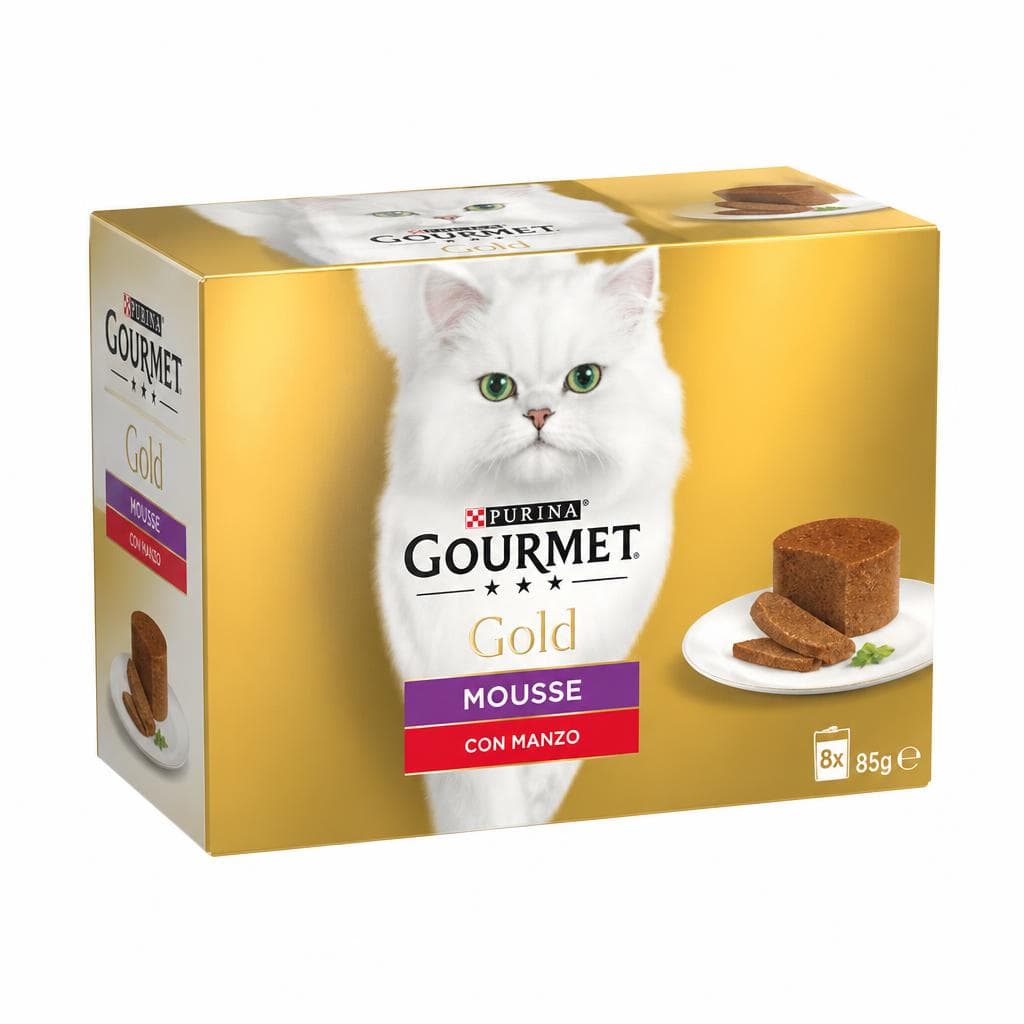 Alimento umido per gatti Gourmet Gold, 2,040 kg Purina Gourmet – Bennet