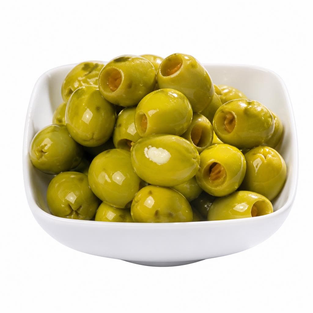 Olive verdi giganti farcite in offerta da Panorama