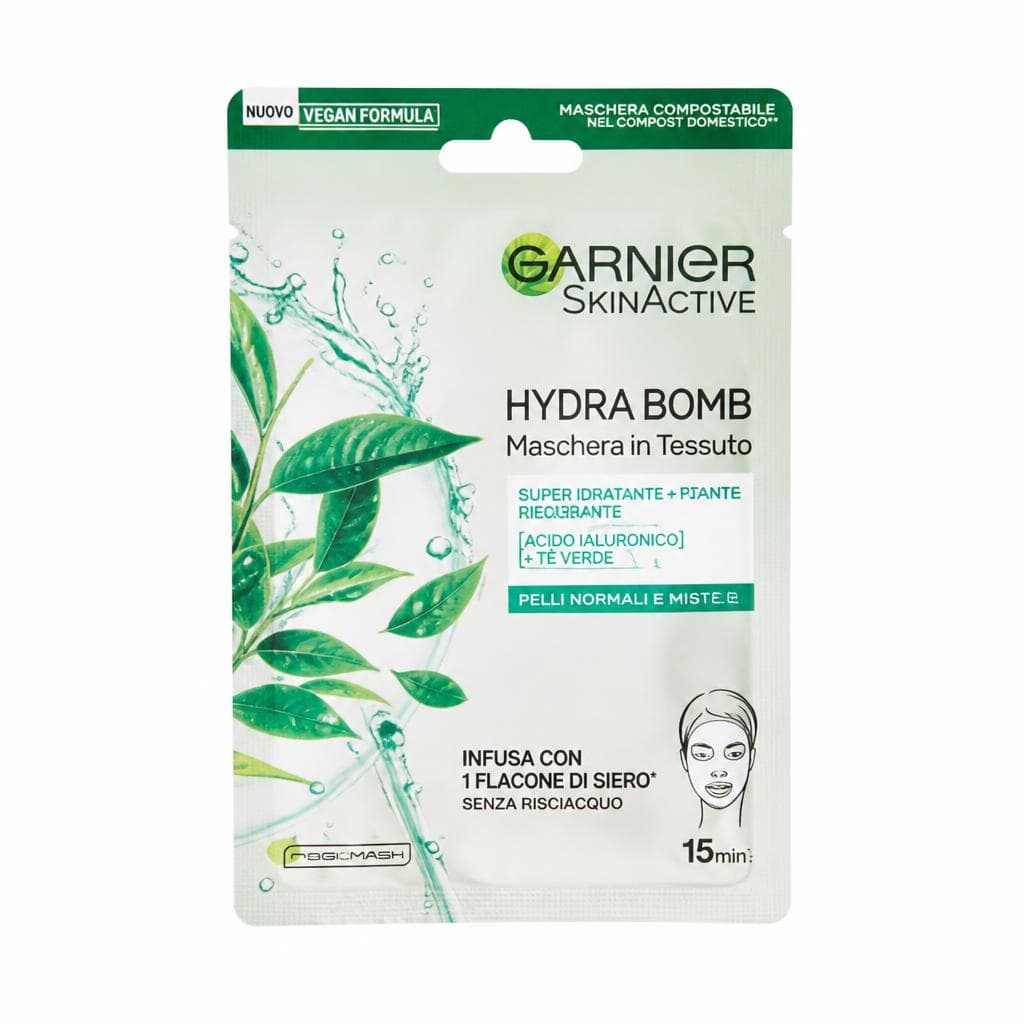 Maschera viso Garnier Skinactive, tipi vari – Bennet