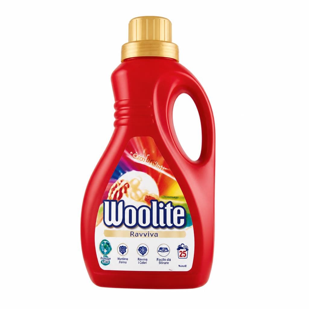 Detersivo liquido lavatrice Lip Woolite, 25 lavaggi – Il Gigante