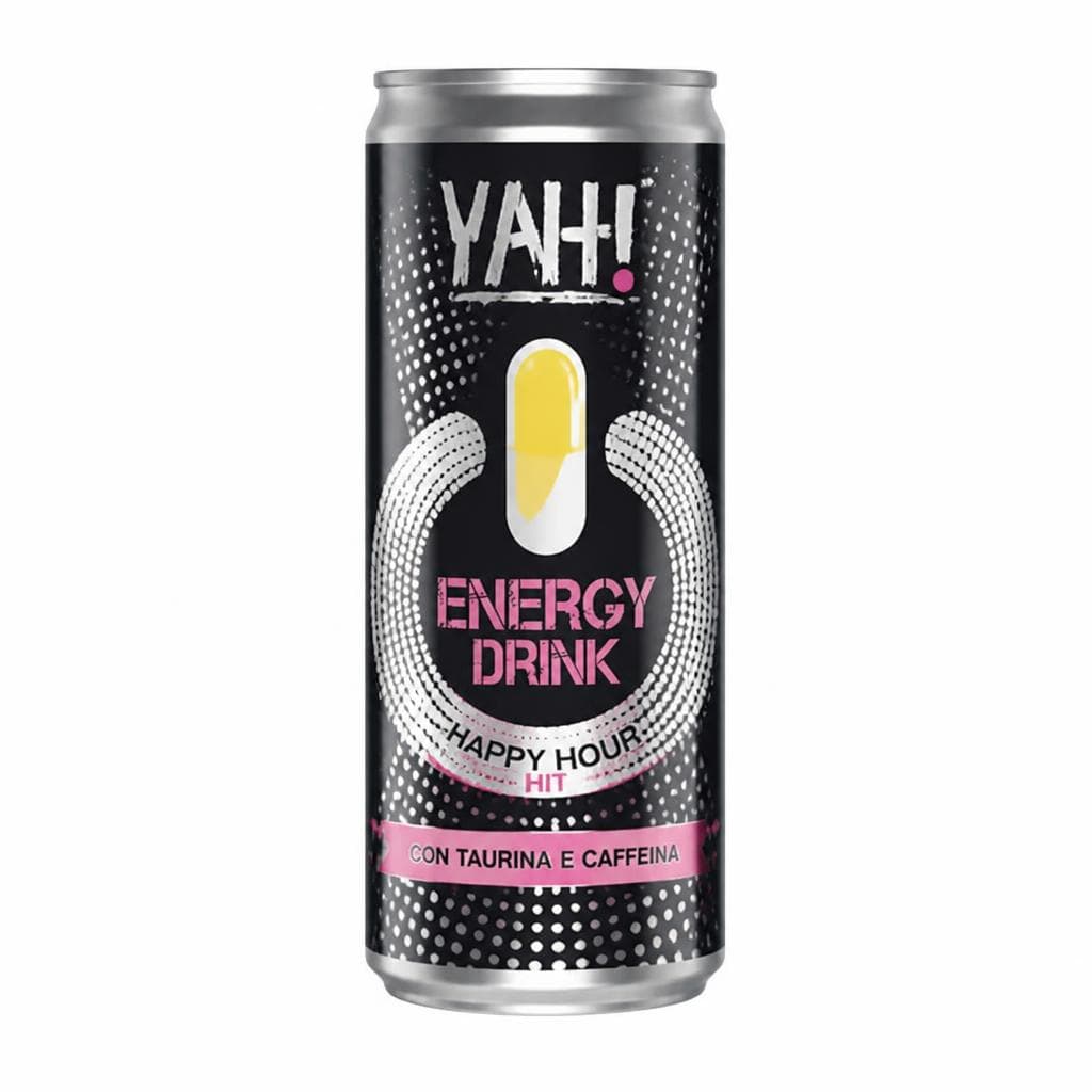 Lattina energy drink Happy Hour Hit, 250 ml – Panorama
