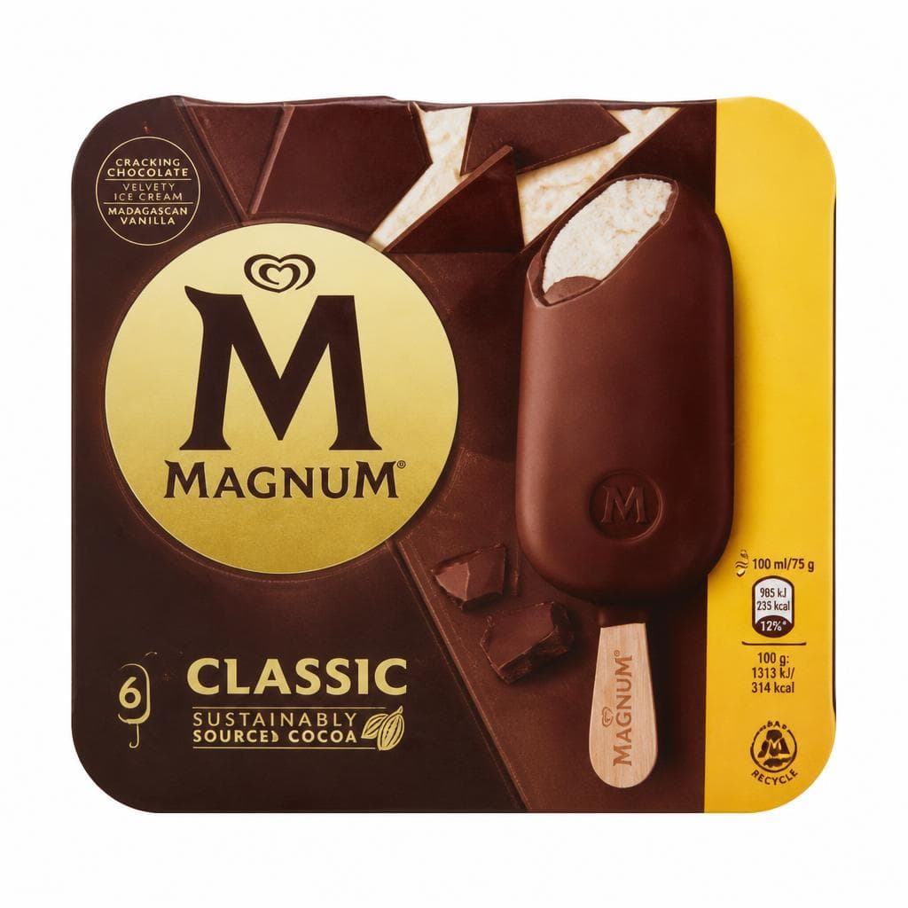 Magnum Classic conf. da 6, g 450 in offerta da Bennet