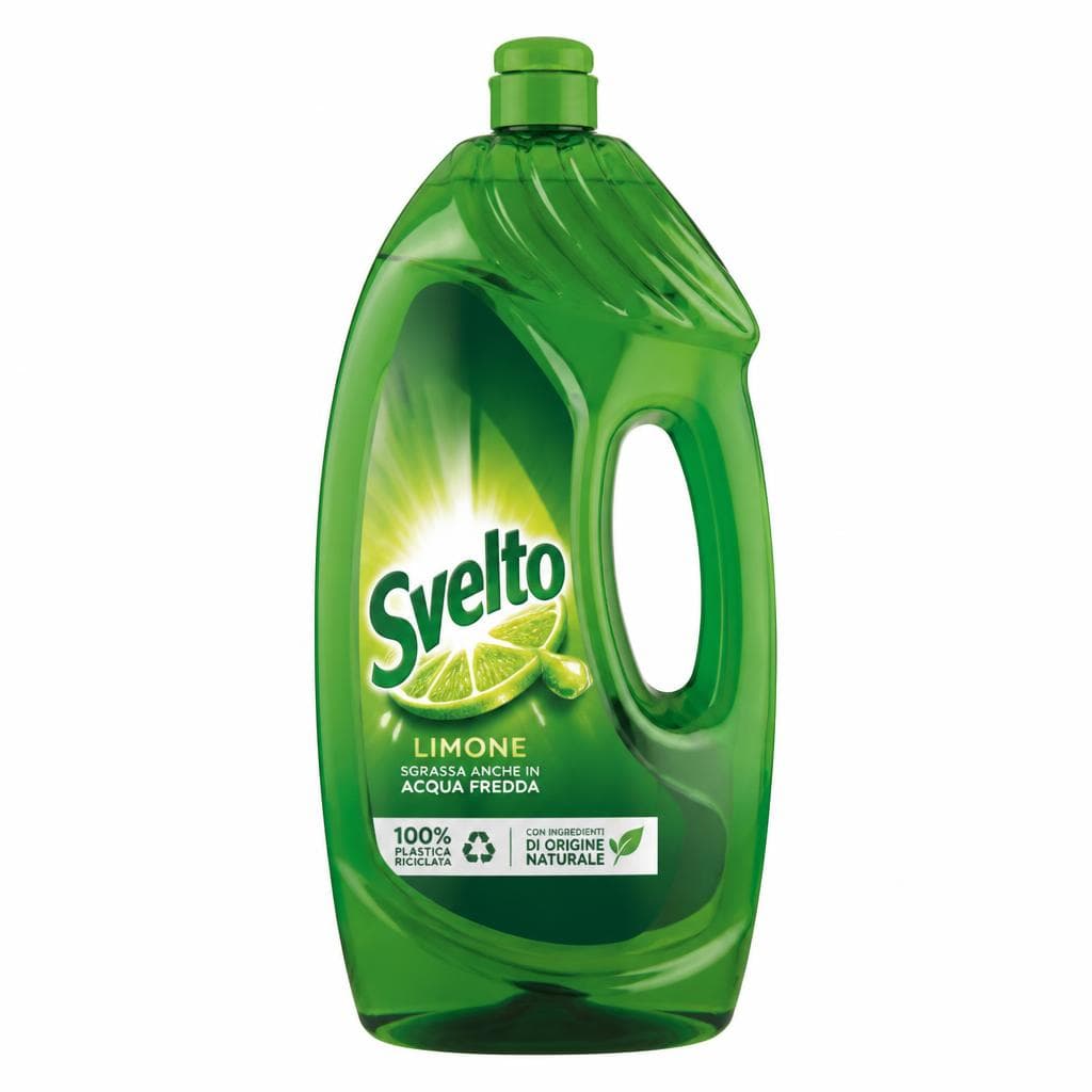 Svelto limone detersivo piatti, 4x980 ml – Il Gigante