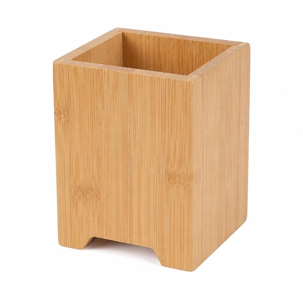 Portapenne bamboo, 85x85x107 mm Plane – Risparmio Casa