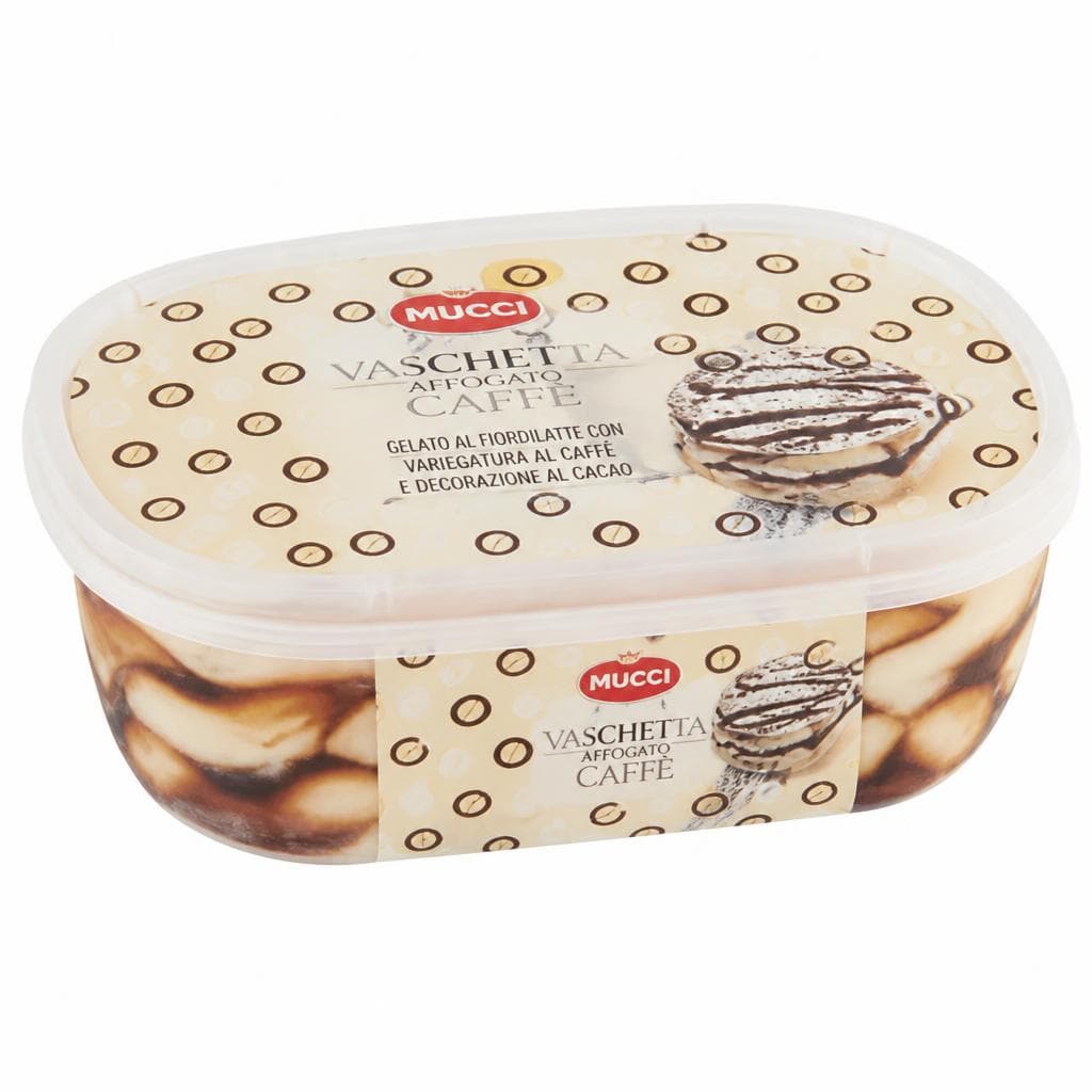 Mucci vaschetta affogato caffè 500 g in offerta da ALDI
