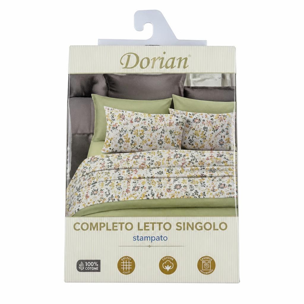 Completo letto stampato Dorian, 1 piazza – Bennet
