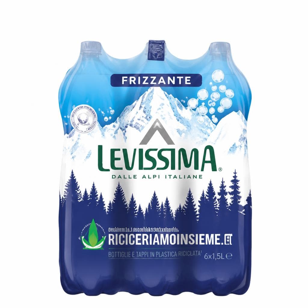 Levissima acqua minerale naturale oligominerale, 6x1,5 litri – Esselunga
