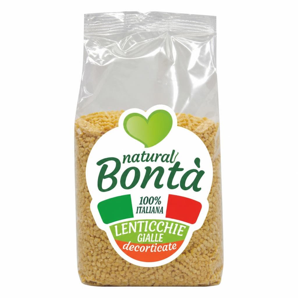 Lenticchie Gialle decorticate 300 g Bontà naturali in offerta da MD