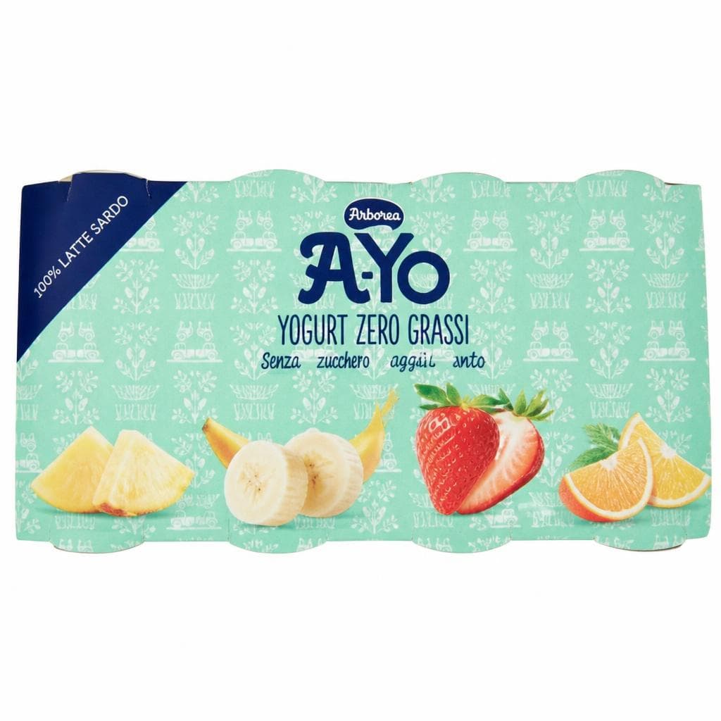 Yogurt A-Yo Arborea, 8x125 grammi – Bennet