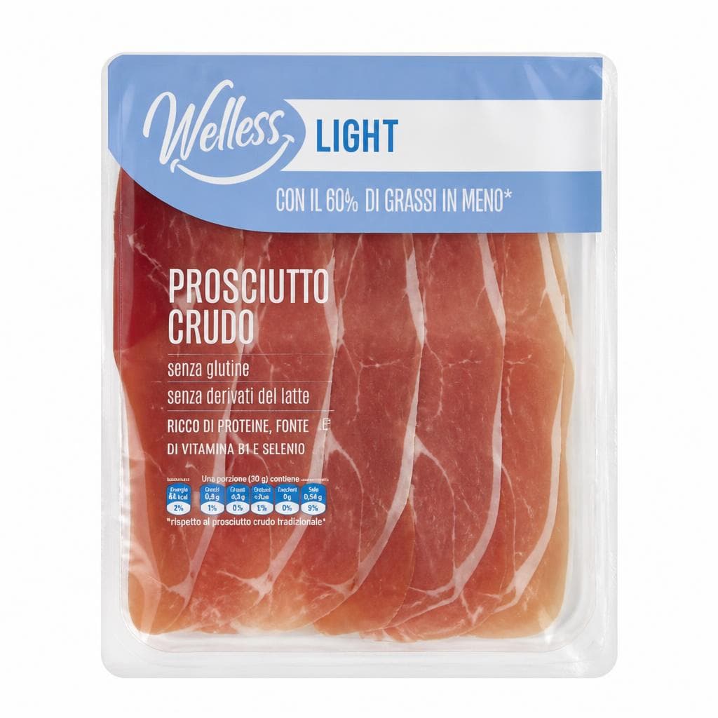 Prosciutto crudo Light Welless, 80 g – Penny
