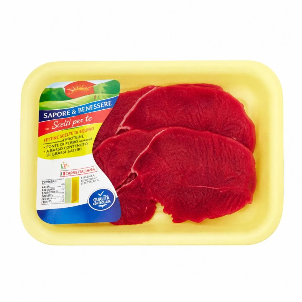 Fettine scelte di equino, 300 g NABA CARNIA – Iper La grande i