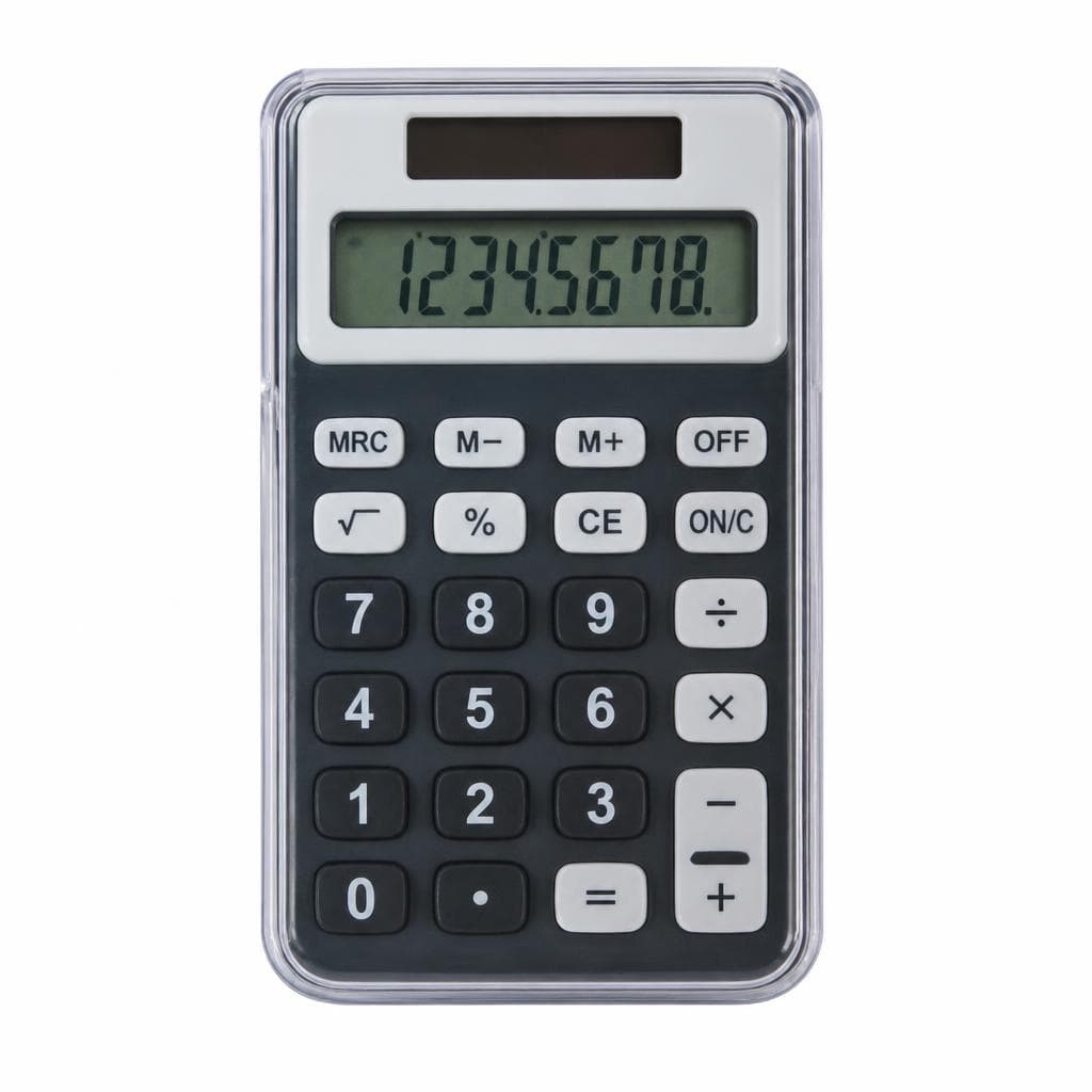 Calcolatrice tascabile 8 cifre in offerta da Iper La grande i