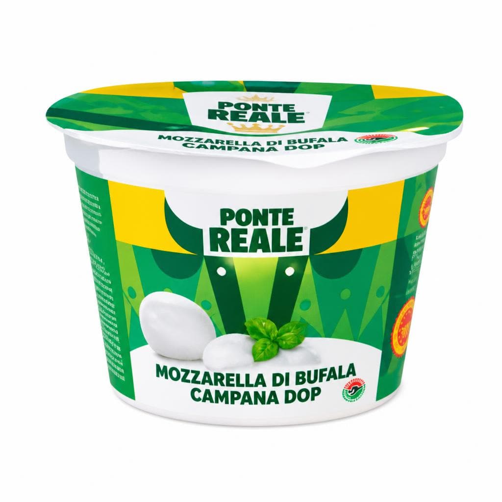 Mozzarella di bufala DOP, 125 g Ponte Reale – Il Gigante