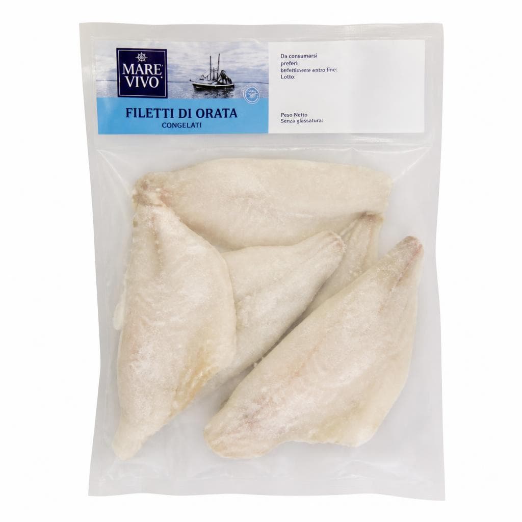 Marevivo Filetti di orata congelati, 400 g – Iper La grande i