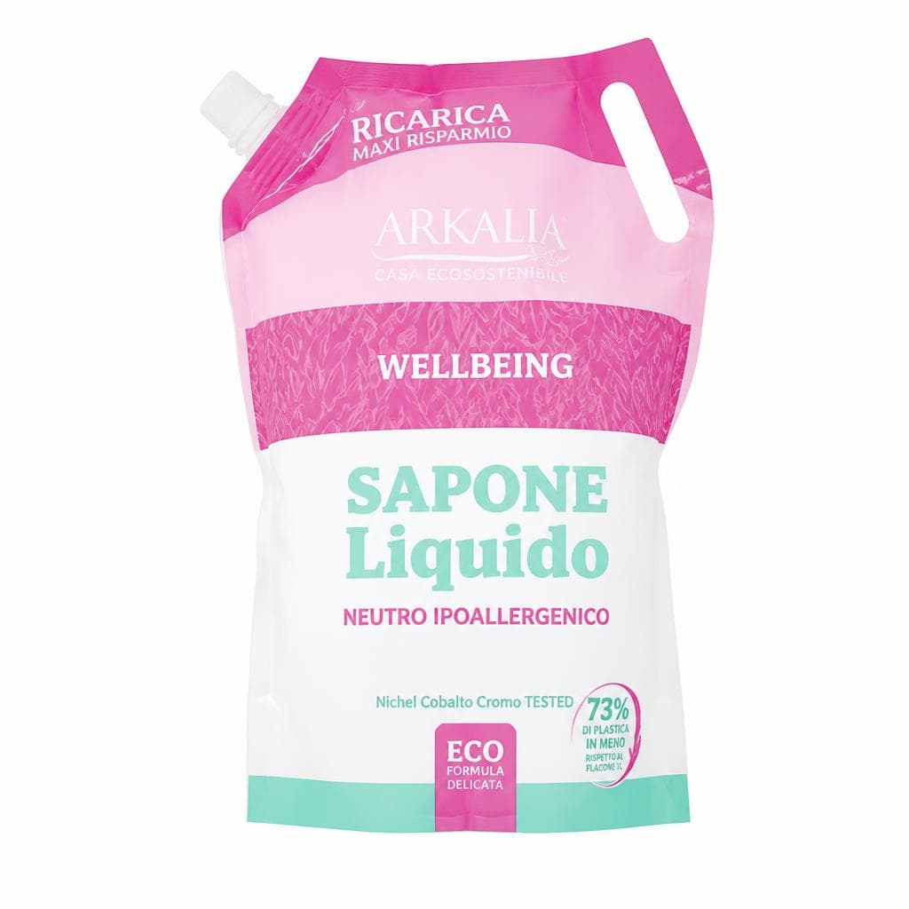 Ecoricarica sapone liquido neutro Arkalia, 2 L – Panorama
