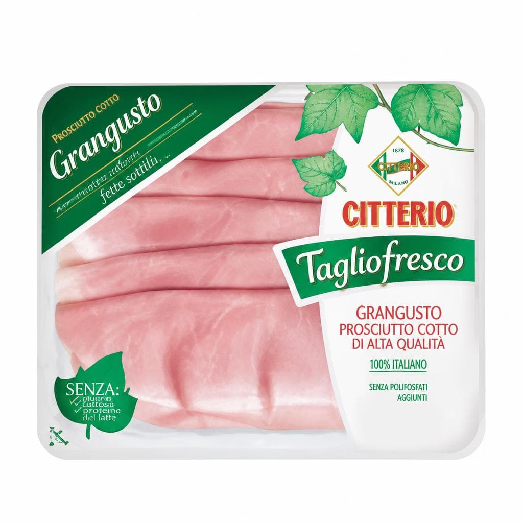Prosciutto cotto alta qualità Grangusto Citterio, 2x110 g – Esselunga