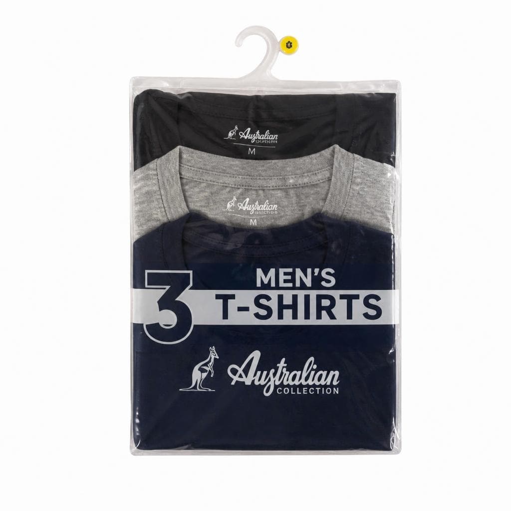 T-shirt uomo 3 pezzi Australian in offerta da Iper La grande i
