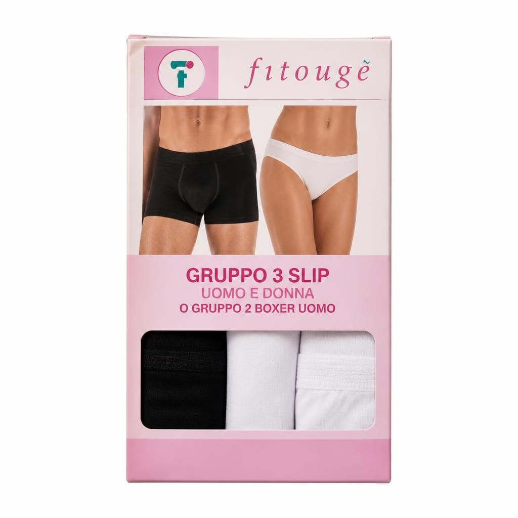 Gruppo 3 slip uomo e donna o gruppo 2 boxer uomo Felixman – Il Gigante
