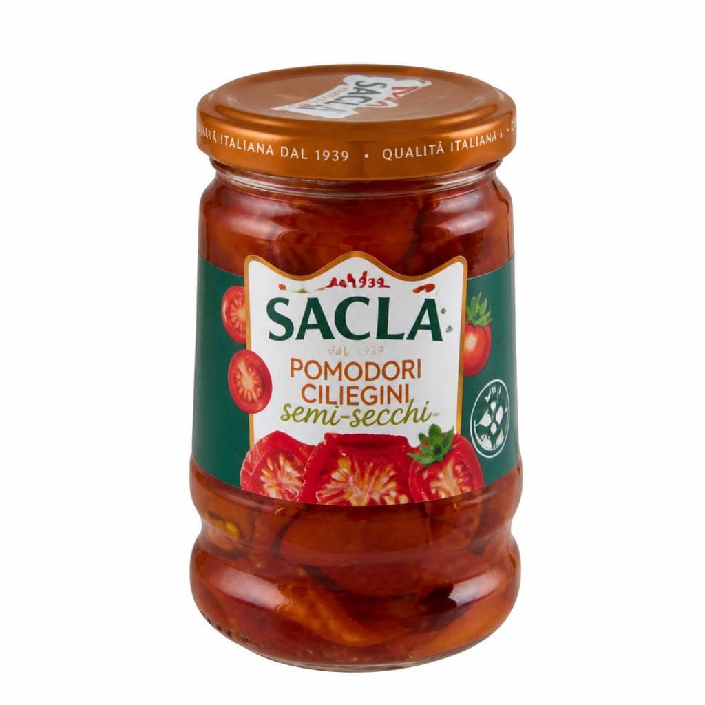 Pomodori ciliegini semi secchi Saclà, 180 g – Bennet