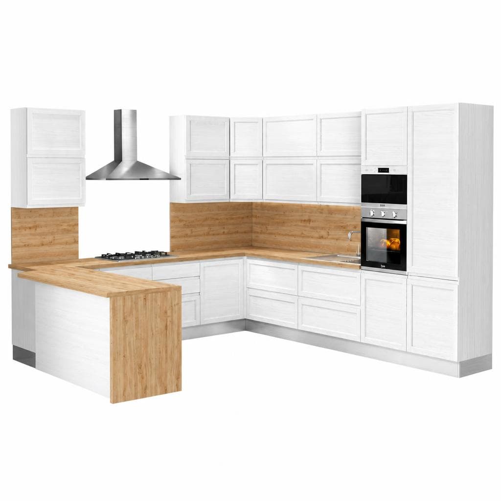 Cucina Frassino Bianco – Mondo Convenienza