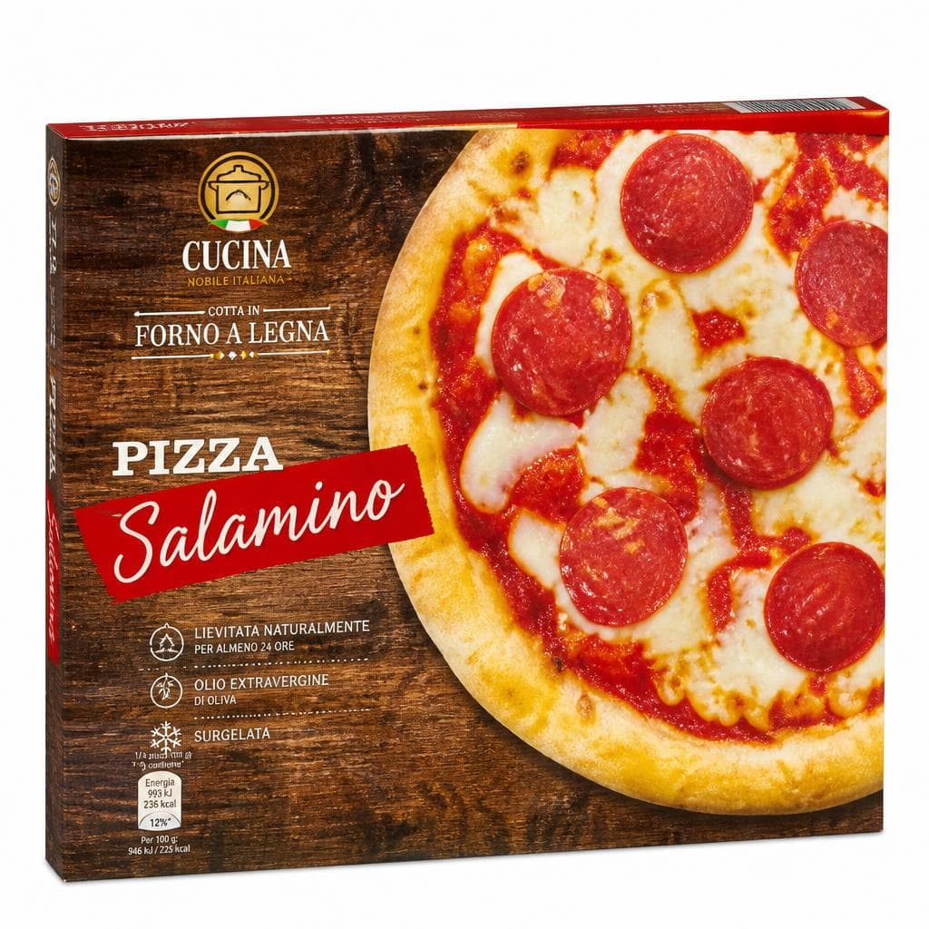 Cucina pizza salamino, 360 g – ALDI