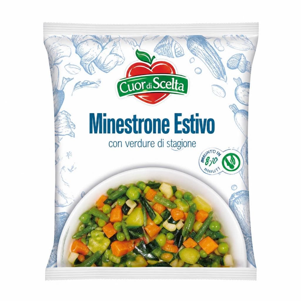 Cuore Scelto minestrone estivo 620 g in offerta da Dpiù