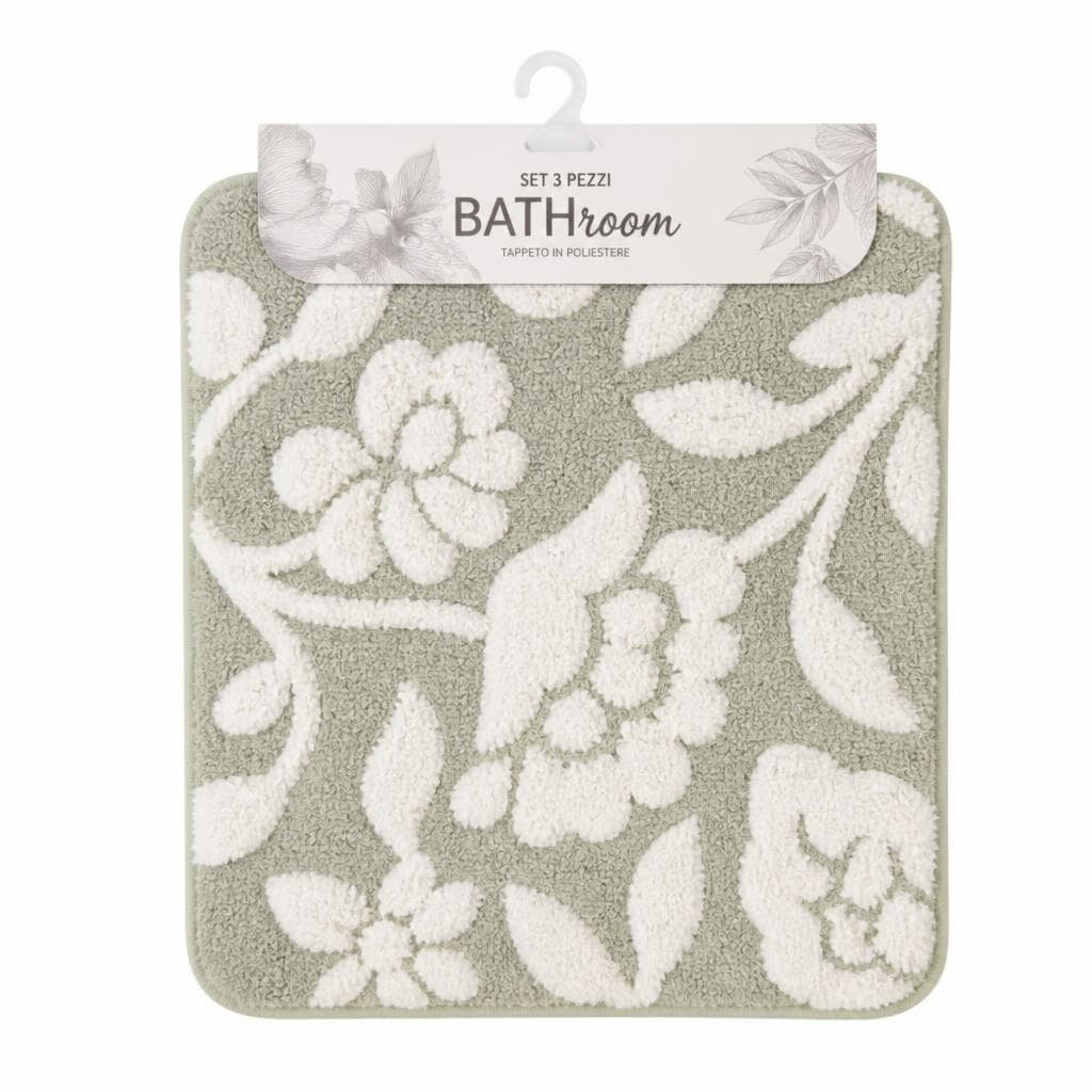 Set 3 pezzi tappeto in pes, 50x80 cm – Risparmio Casa