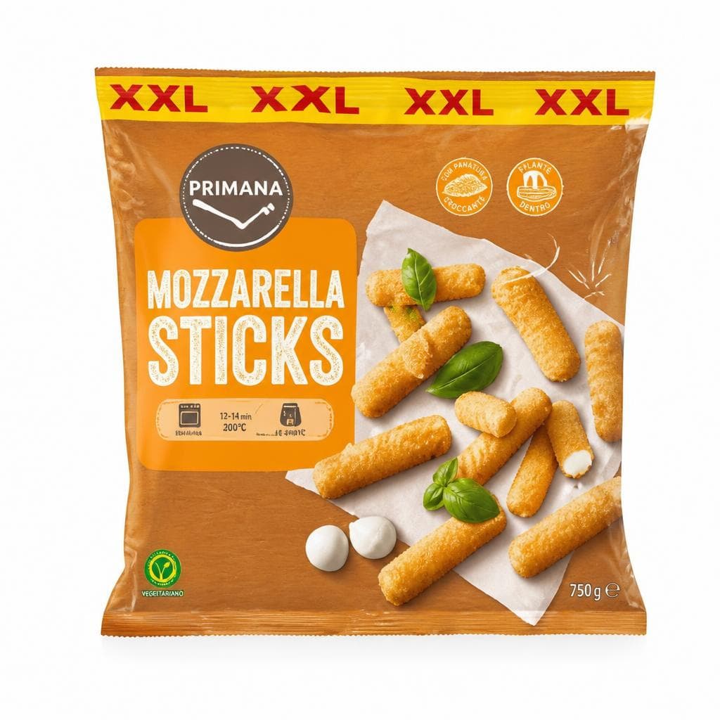 Primana mozzarella stick, 750 g – ALDI