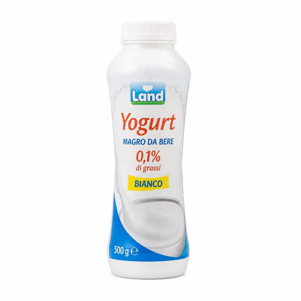 Land yogurt magro da bere 0,1% di grassi, 500 g – Eurospin