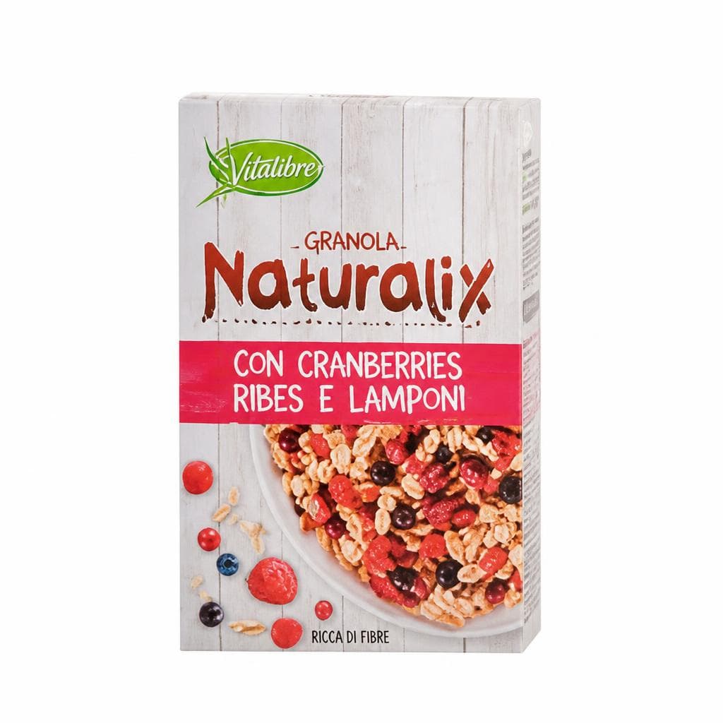 Vitalibre Granola ai frutti di bosco Naturalix, 350 g – Dpiù