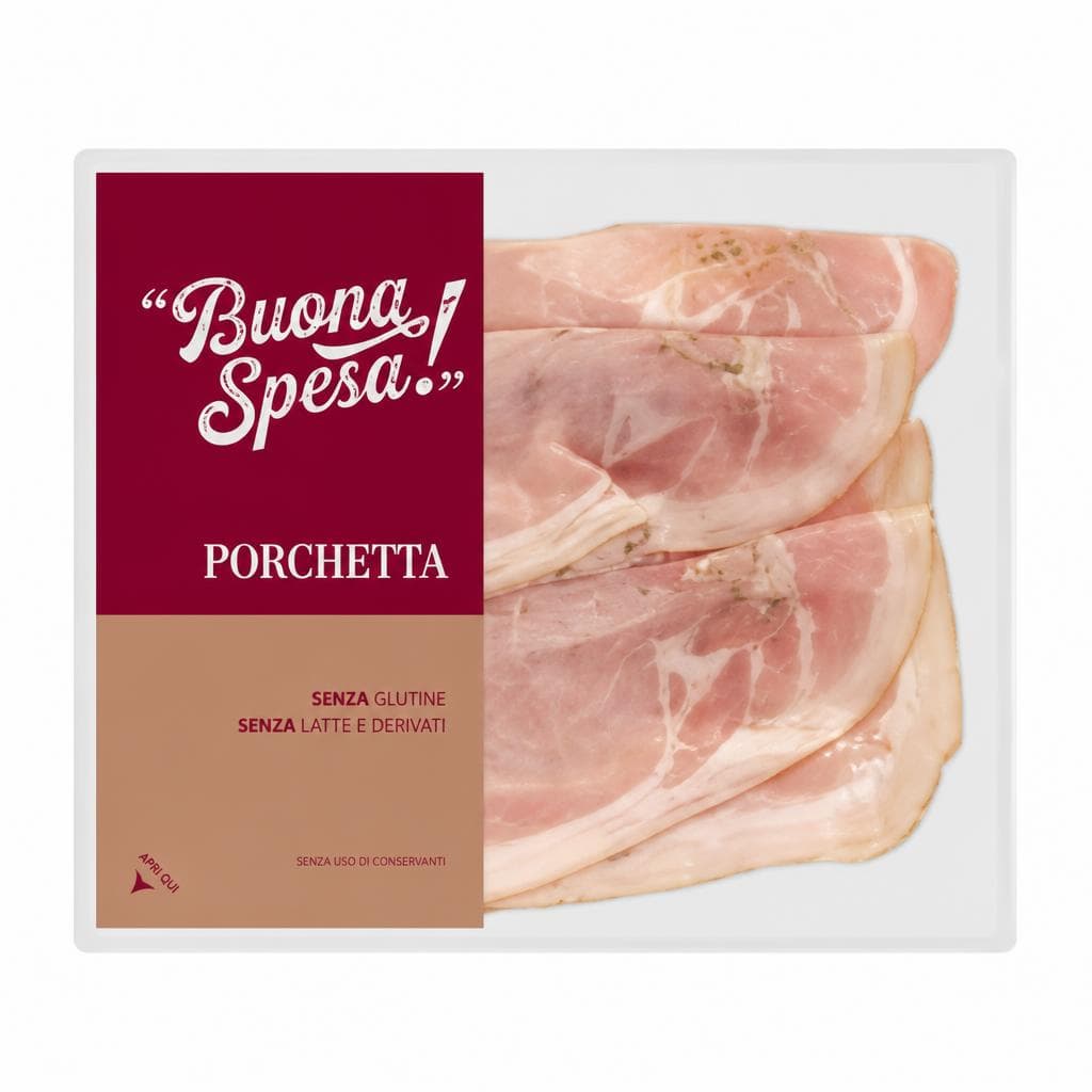 Porchetta 100 g Buona Spesa! in offerta da MD