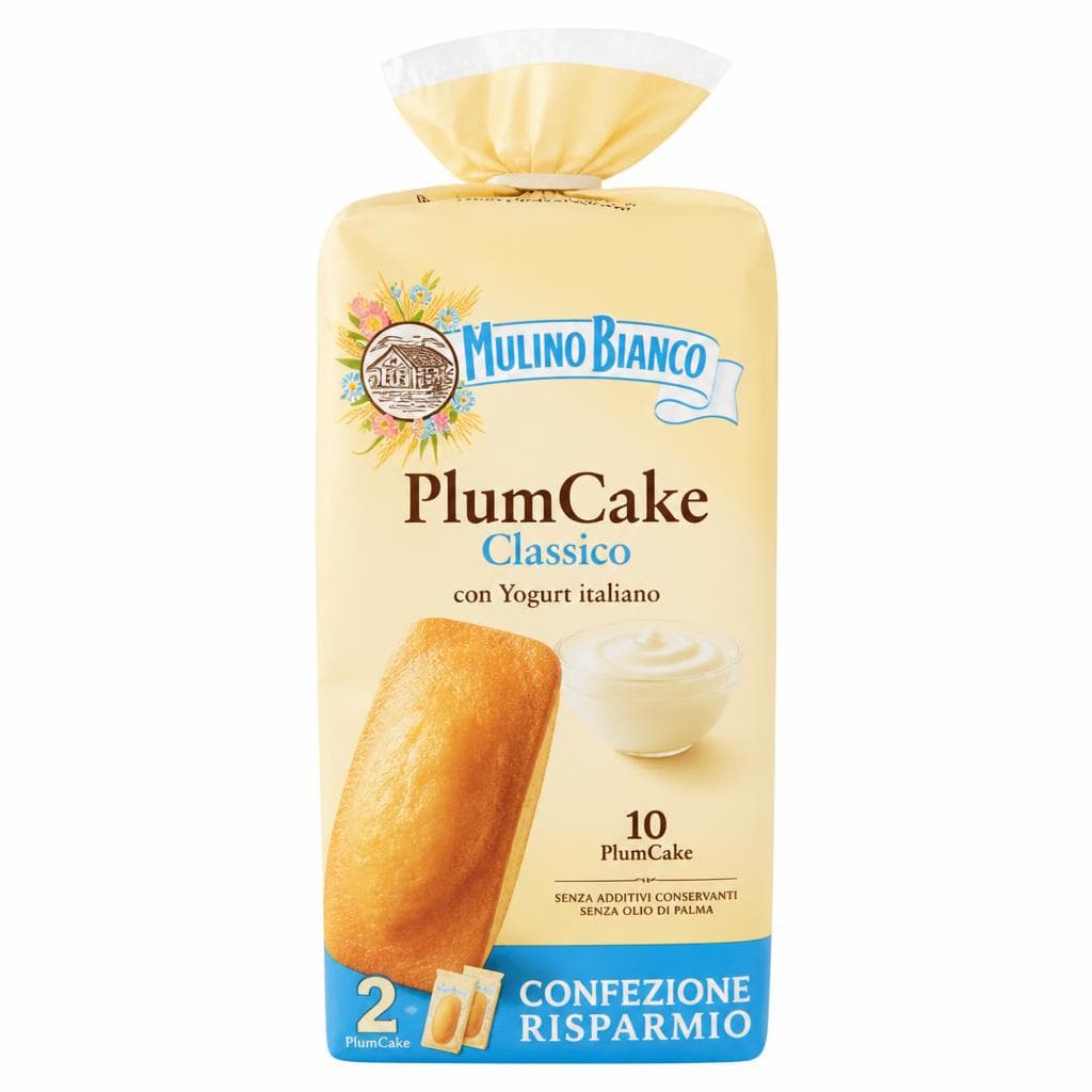 Plumcake classico allo yogurt bipacco Mulino Bianco, 330 g x 2 – Panorama