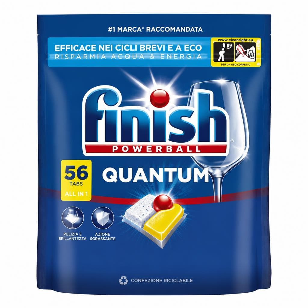 Finish Powerball Quantum, 56 tabs – Penny