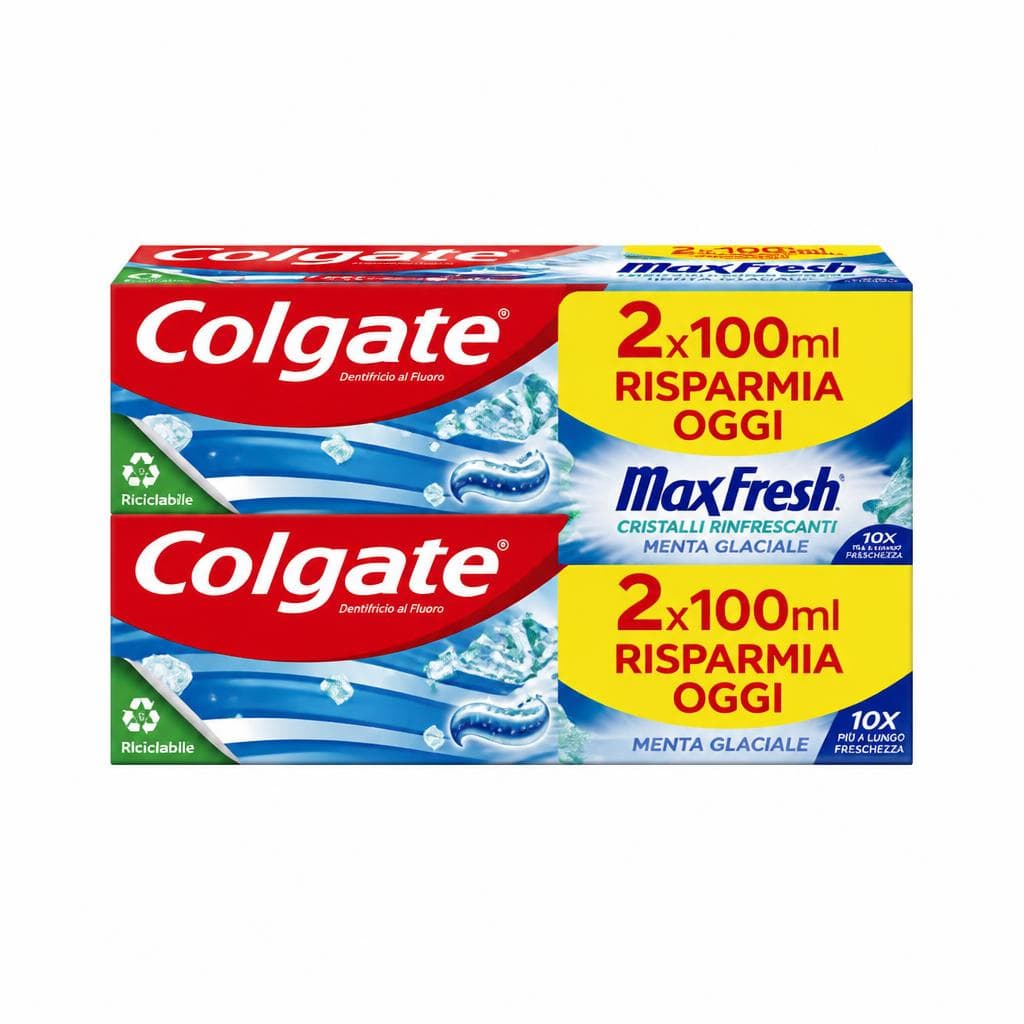 Colgate Max dentifricio bipacco, 2 x 100 ml – Esselunga